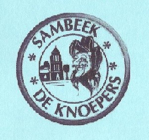 Het oude logo van De Knoepers